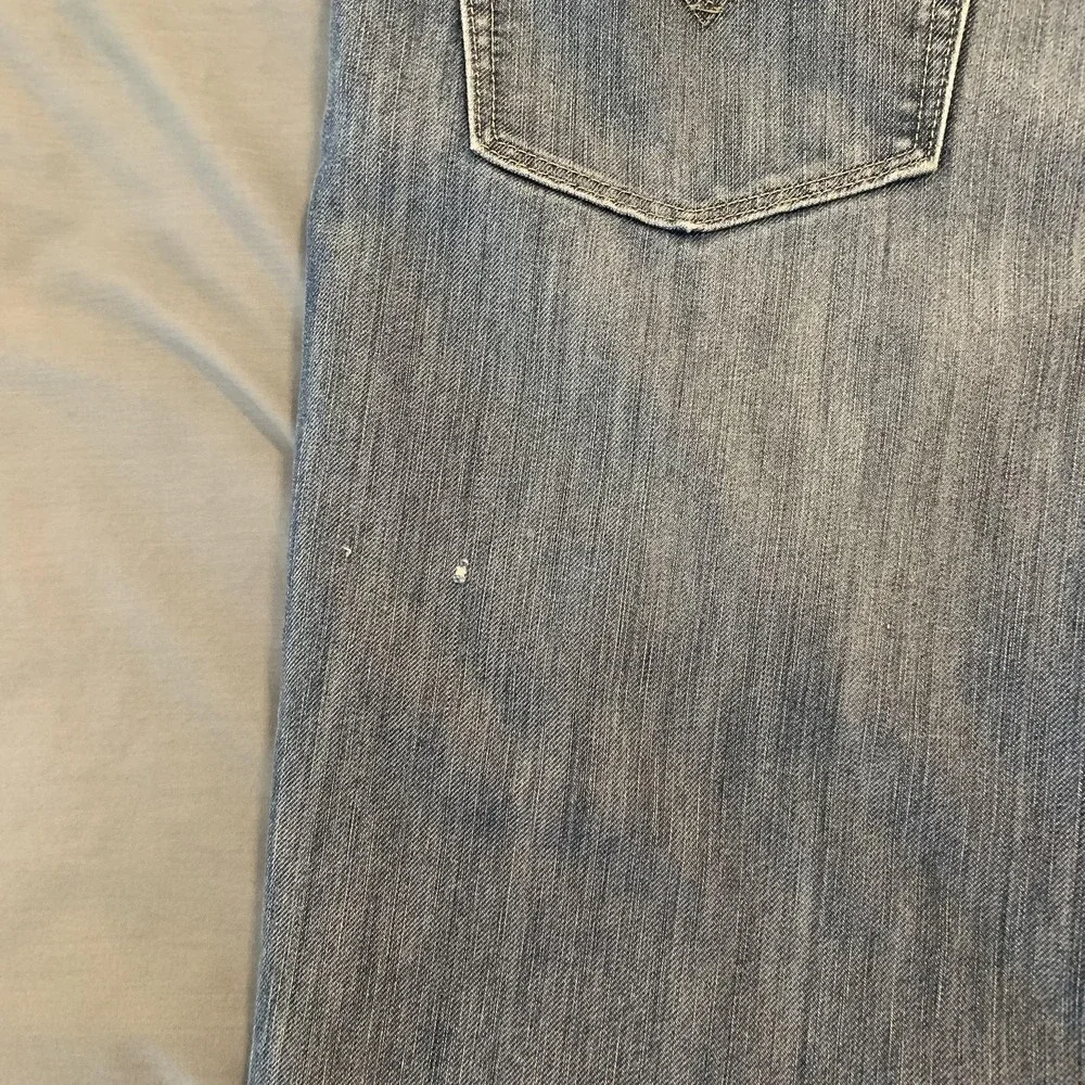 Levis 514 Jeans Mens 38x30 Blue Light Wash Regular Fit Straight Leg Denim‎ Pants